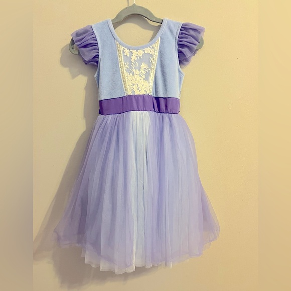 Rock Your Kid Disney Elsa Princess Party Dress - Disney Princess Dress girls 3 - Picture 4 of 8